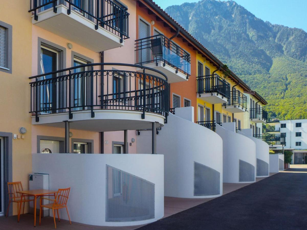 Apartment Vasco de Gama B8-R Le Bouveret Exterior foto